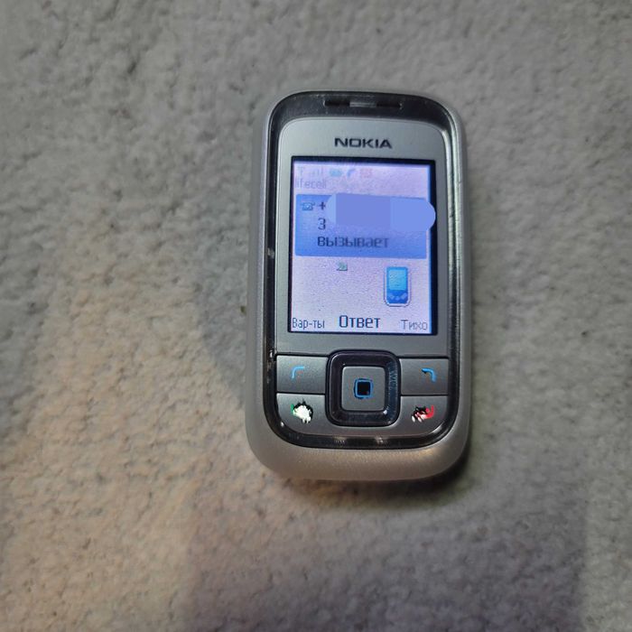 Телефон Nokia 6111,слайдер с заряд,sharp,акам хор