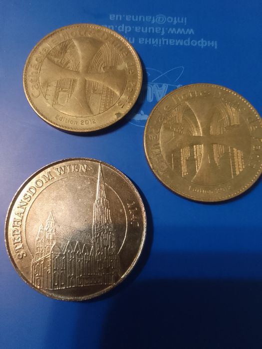 Монеты жетоны франции