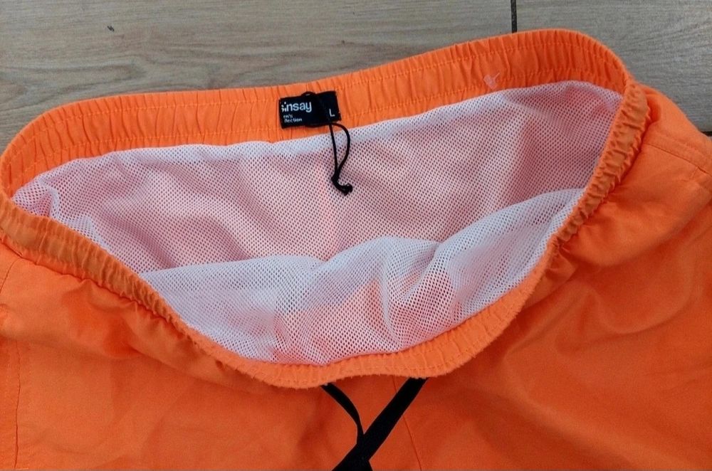 Nowe spodenki męskie kąpielowe Sinsay L