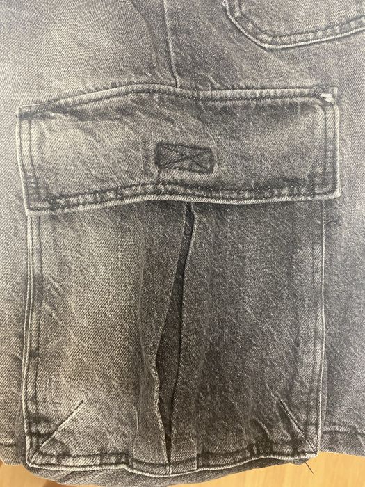 Calções cargo pretos