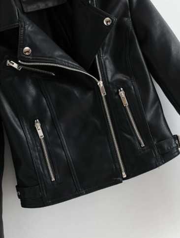 Casaco de Couro para Mulher