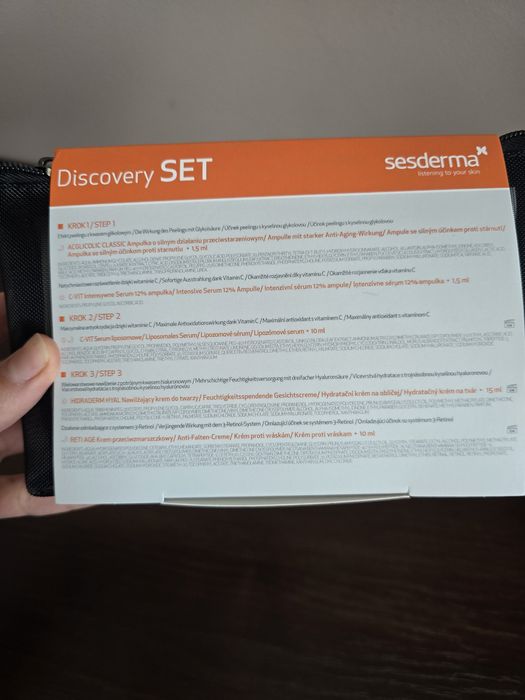 sesderma - Discovery Set - Набір бестселерів - Mini - 10ml+10ml+15ml