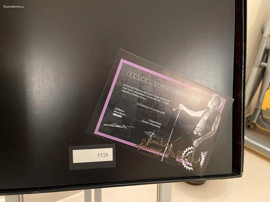 Guest Book Johnny Hallyday FlashBach Tour ARTHÉLÉNA EDIÇÕES N928