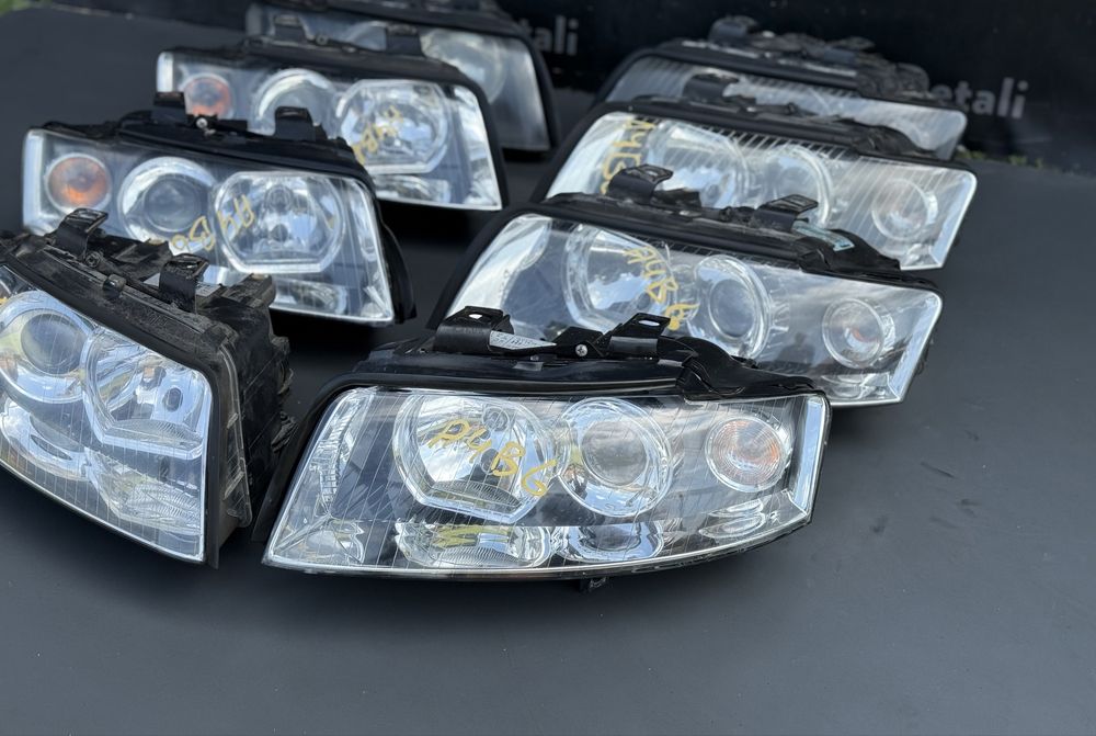 Фара Ауді А4 Б6 галоген ксенон фари Audi A4 B6 блок права ліва