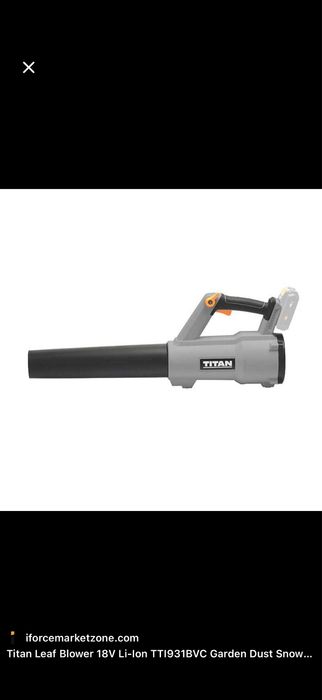 Soprador / Aspirador de Folhas TITAN 3000W – Como Novo