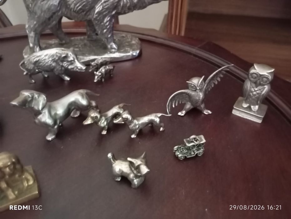 conjunto de peças decorativas