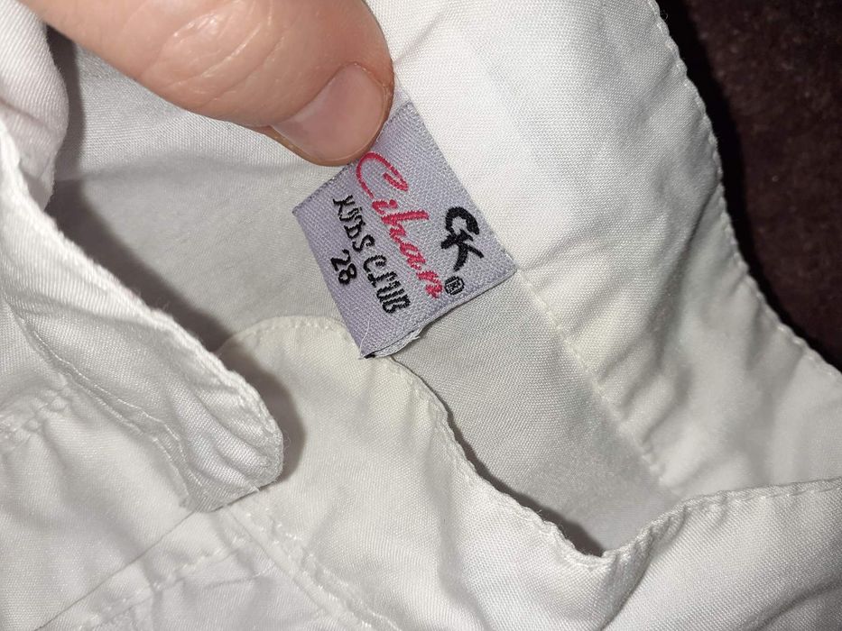 Нарядная школьная блузка на 6-7лет