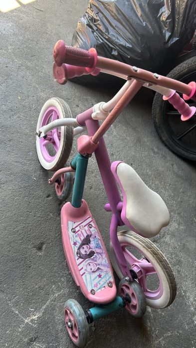 Bicicleta e trotinete