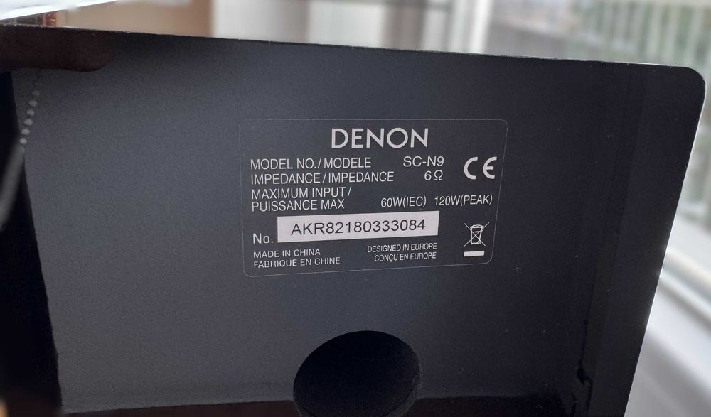 Denon SC-N9 - Głośniki