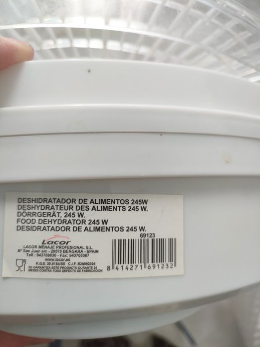 Desidratador de Alimentos" Lacor "69123