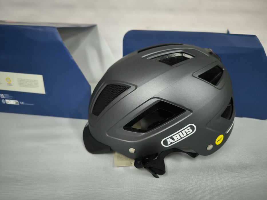 Kask rowerowy miejski Abus Hyban 2.0 Titan 52-58 M