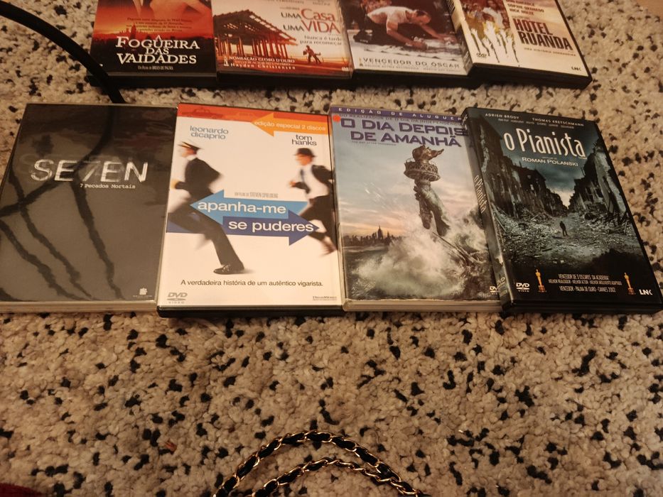 DVD diversos - phatom of the opera é em inglês, restantes c/ legendas