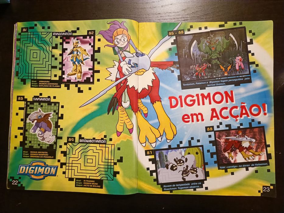 Caderneta Digimon 2