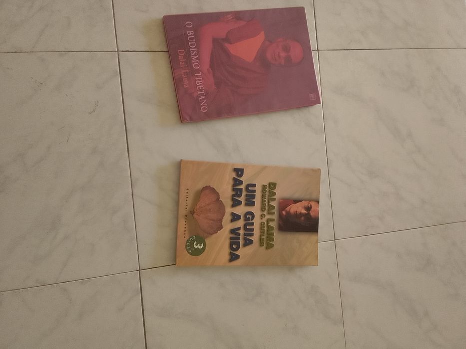 3 livros de Dalai lama