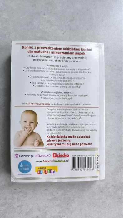 Bobas lubi wybor. Nie chcesz wychować niejadka? - Gill Rapley, Tracey