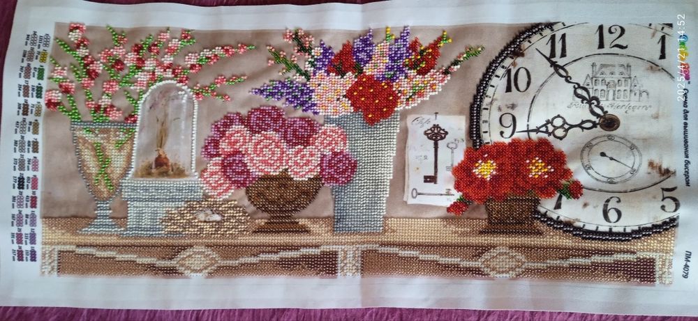 Вишиті картини без рамки та скла