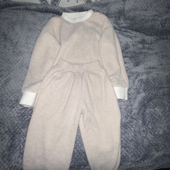 Теплий костюм для дівчинки 134