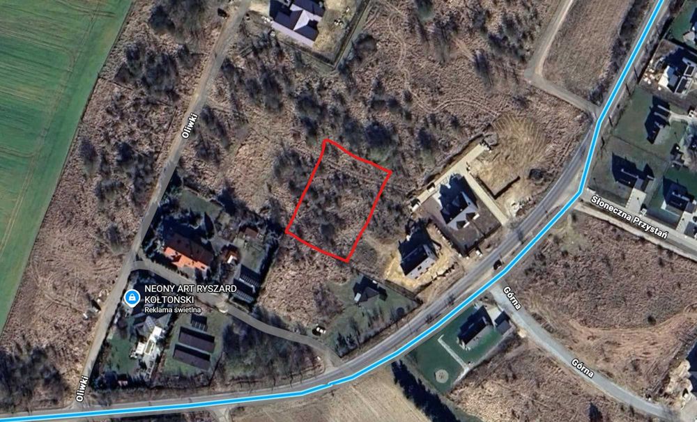 Dzialka budowlana - Siadło Dolne 1002 m