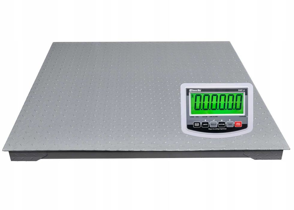 Waga platformowa paletowa do bigbag 5t 1,2 x 1,2 5000kg elektryczna