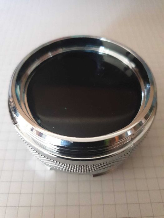 Tampas de Centro de Jantes – Tipo RAYS – 60 mm – Novas (ABS cromado)
