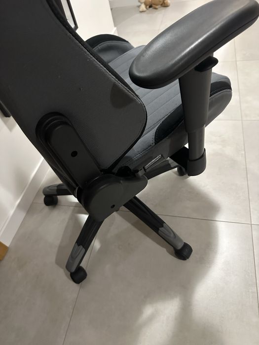 Fotel gaimingowy zocker obrotowy rozkładane oparcie