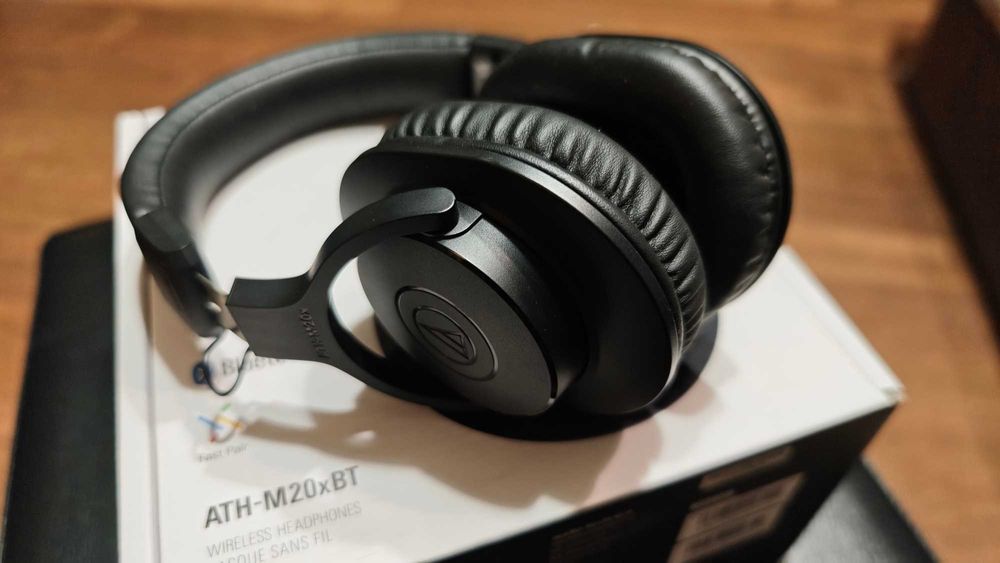 Słuchawki bezprzewodowe Audio-Technika ATH-M20xBT Jak nowe.