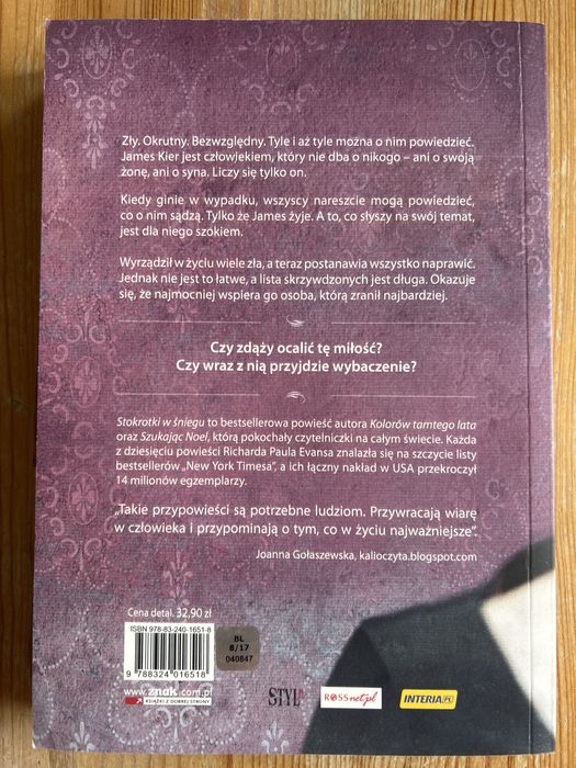 Stokrotki w śniegu Richard Paul Evans