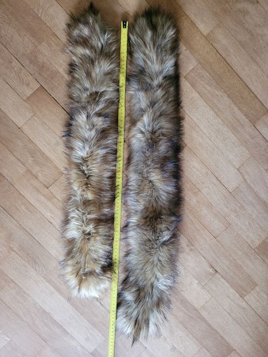 Kołnierz sztuczne futro obszycie