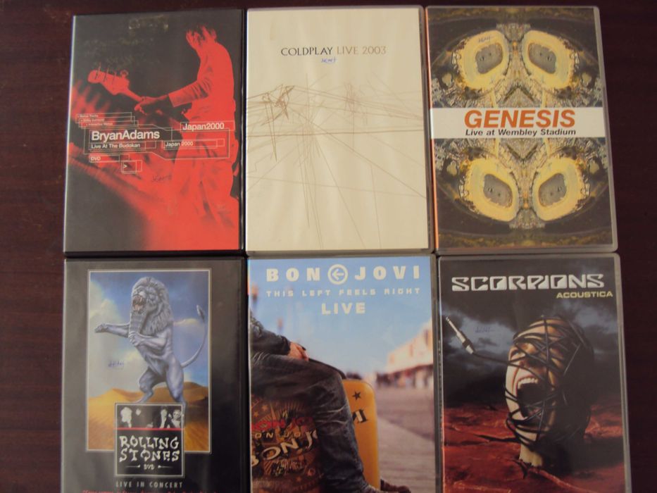 Vendo DVD´s musicais