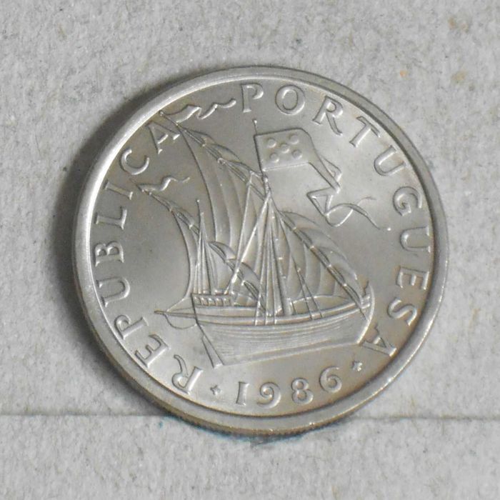 Portugal 5 escudos 1986 - olx X10851