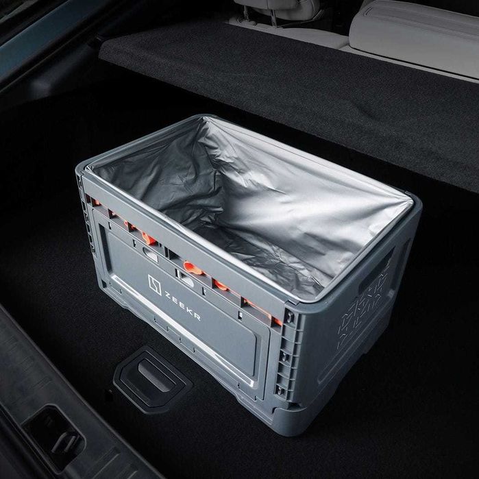 Оригинальный складной ящик Zeekr, органайзер в багажник