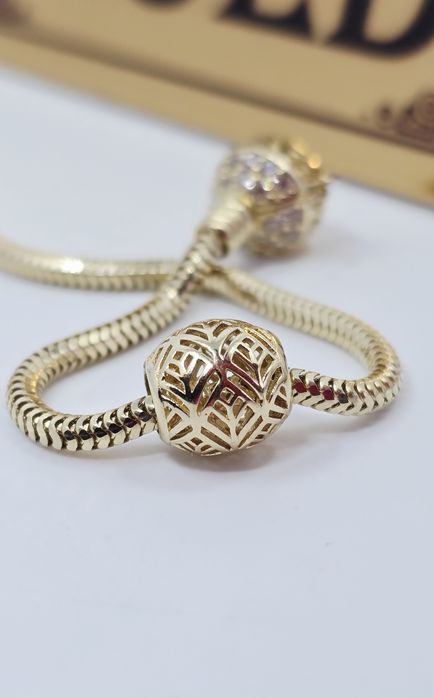 Złoty charms ażurowy próba 585 14k