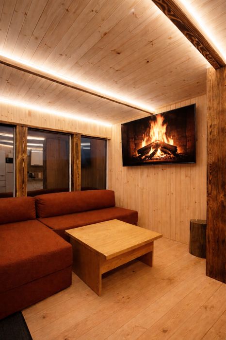 Лазня на дровах та великий чан на 6 осіб | Берег Дніпра | Київ