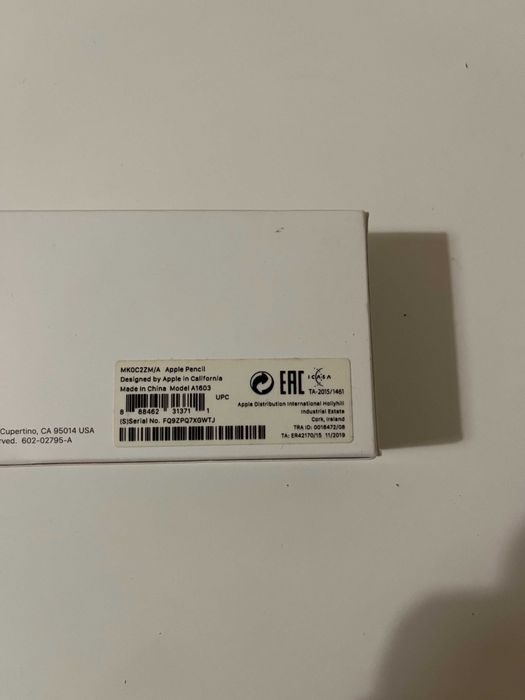 Apple Pencil 1a geração