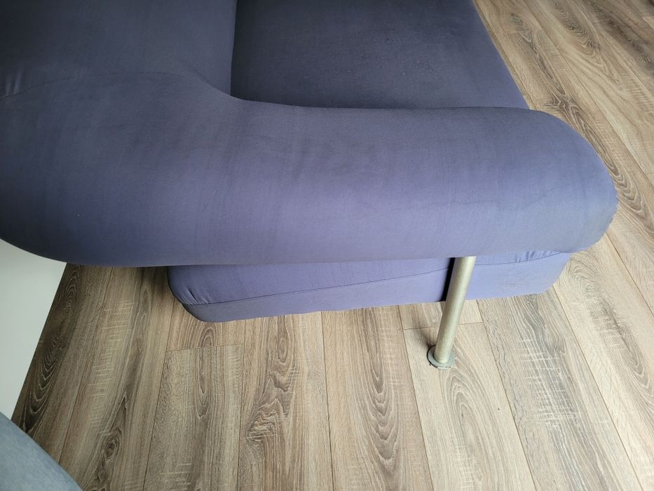 Kanapa grafitowa 2 osobowa