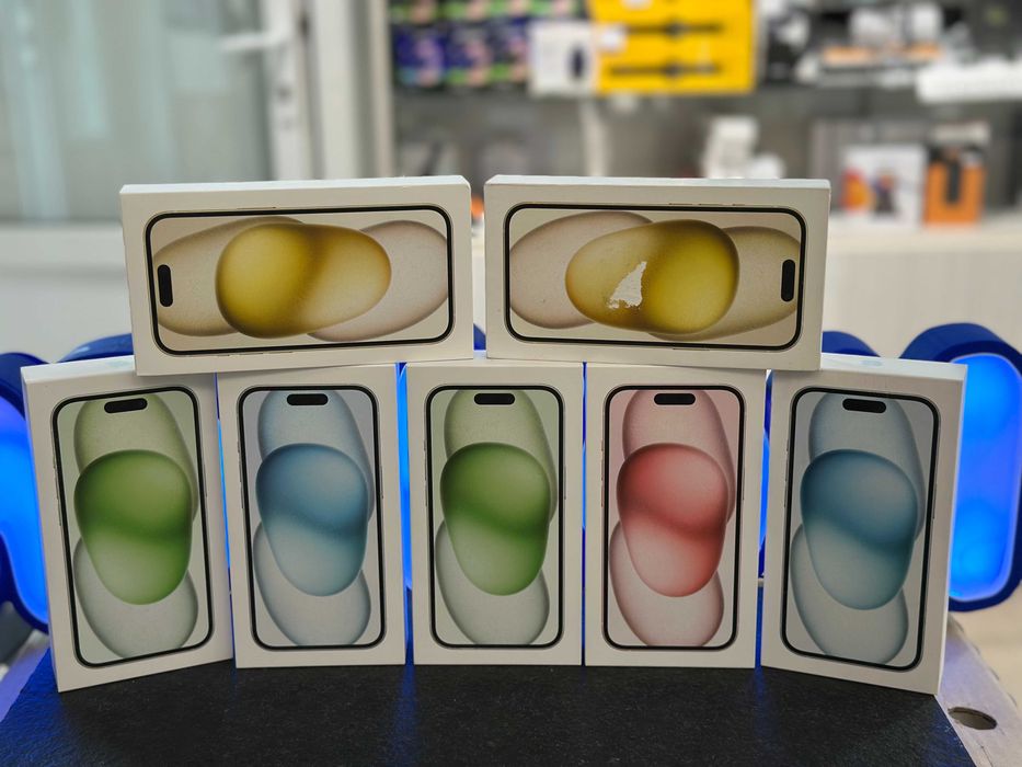 Smartfon iPhone 15 128GB 5G 6.1" Black / Blue  RATY