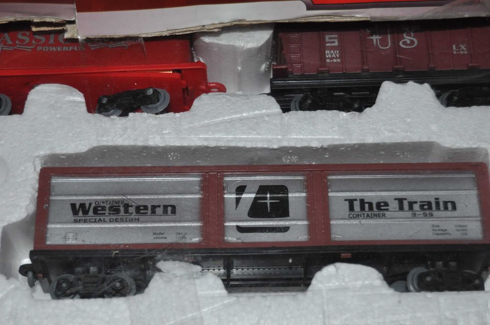 Kolejka model pociag wagon lokomotywa