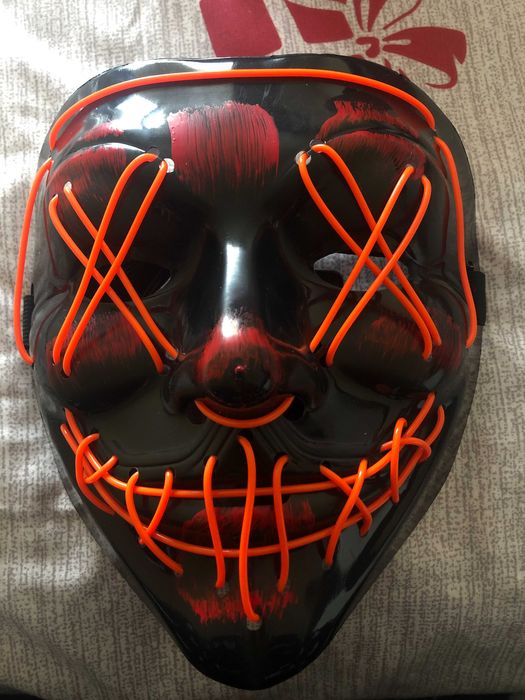 Máscara Halloween nova "The purge"