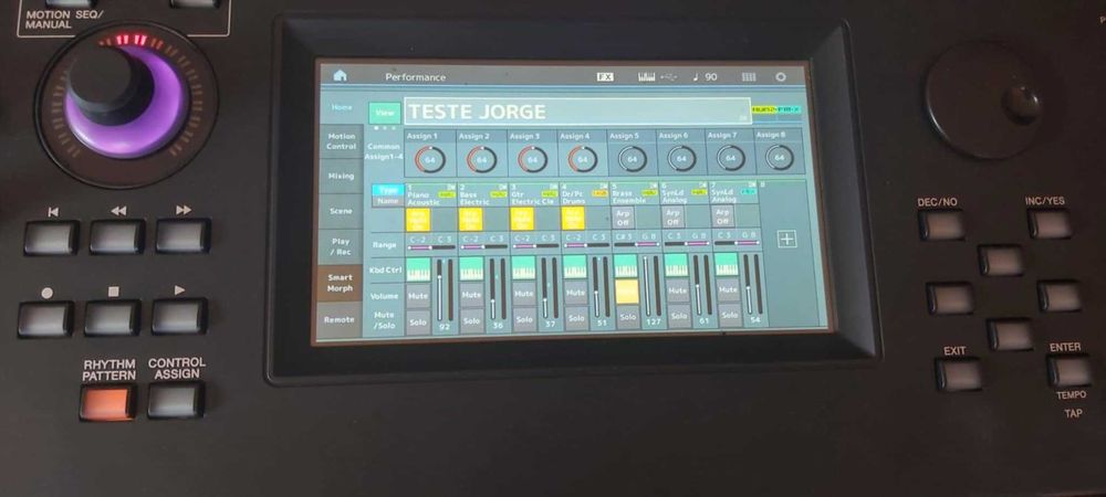 Yamaha MODX 8, como novo.