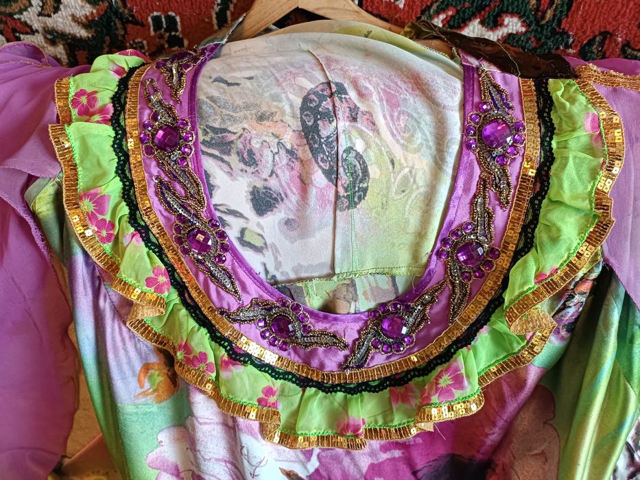 Плаття циганське концертне легке