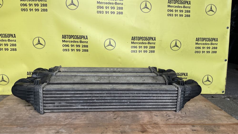 Радіатор інтеркулера турби турбіни 2.2 2.7 3.0 3.2 cdi w211,w203,w164