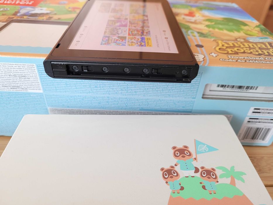 Konsola Nintendo Switch Limitowana Animal Crossing CFW + 128gb Gry