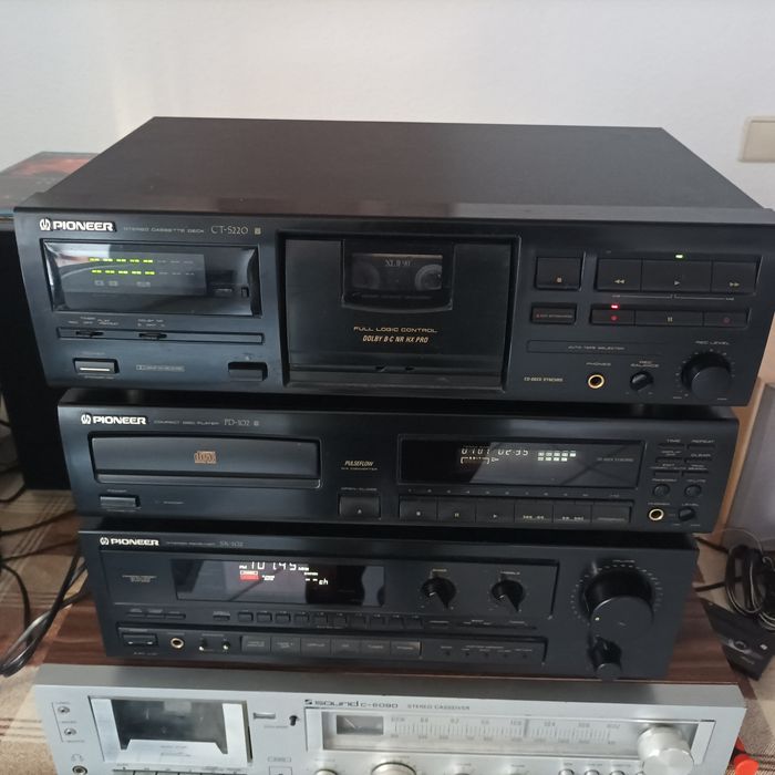 Wieża Pionieer SX-102,CT-S220,PD-102 Poznań Górczyn • OLX.pl