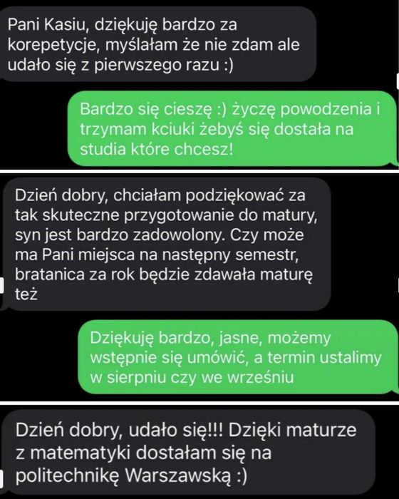 Korepetycje matematyka | doświadczenie | podstawa | rozszerzenie