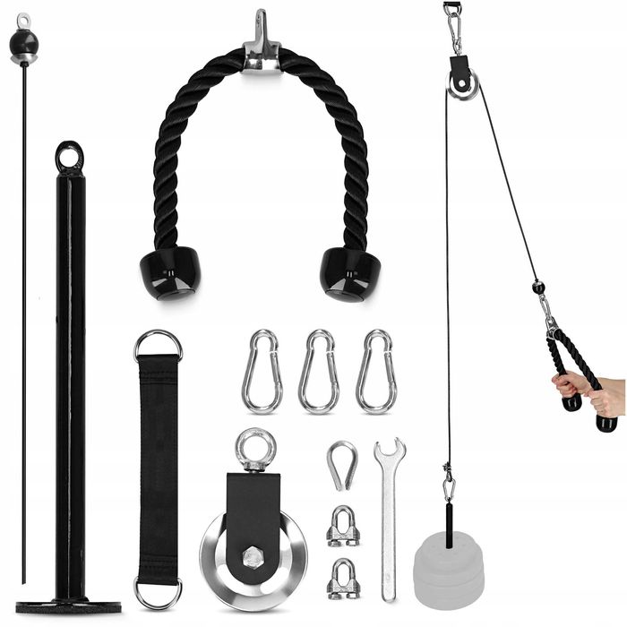 NIEZAWODNY Wyciąg górny i dolny 4FIZJO do 100 kg