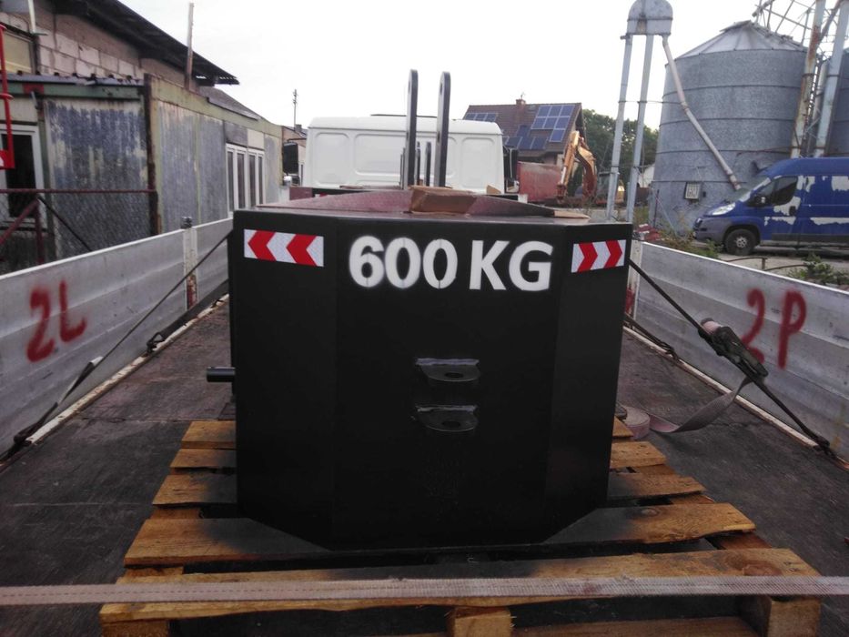 Obciążnik , Balast , Ciężarek, Przeciwwaga 600 kg i inne, od ręki