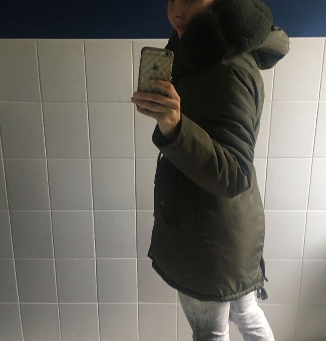 Zimowa kurtka z futerkiem