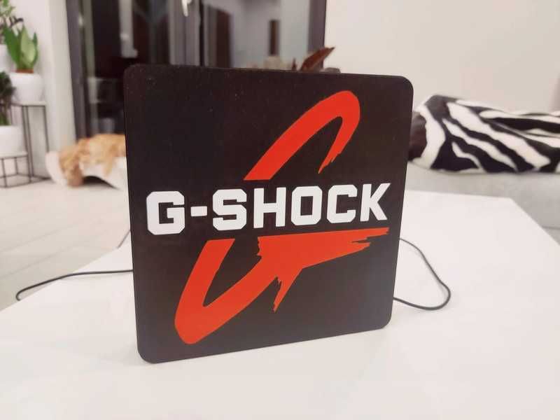Ozdobna lampka LED z logo Casio G-Shock