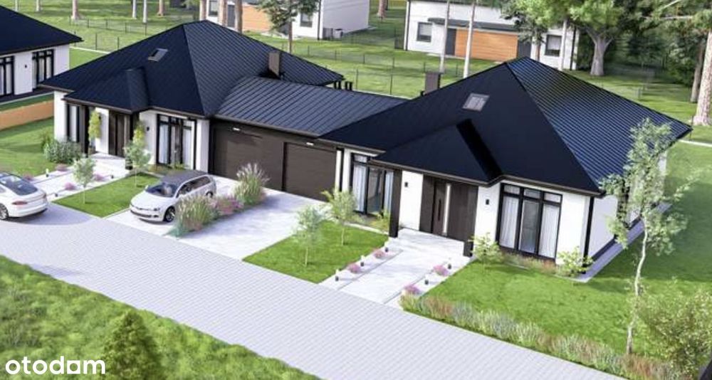 Nowy dom bliźniak o powierzchni 100m2