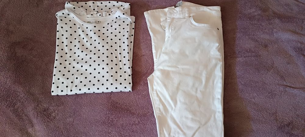 Conjunto calças e t-shirt